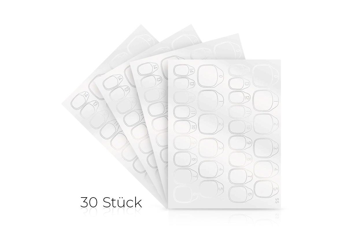 Jolifin SoftGel PressOns - Base adhesive stickers