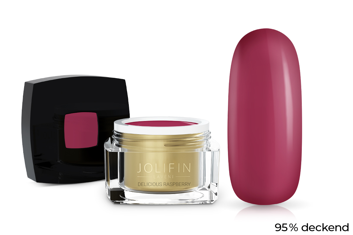 Jolifin LAVENI Farbgel - delicious raspberry 5ml