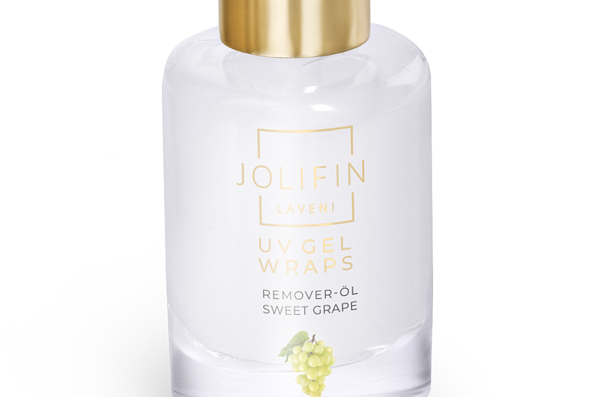 Jolifin LAVENI UV Gel-Wraps - Remover-Öl sweet grape 10ml