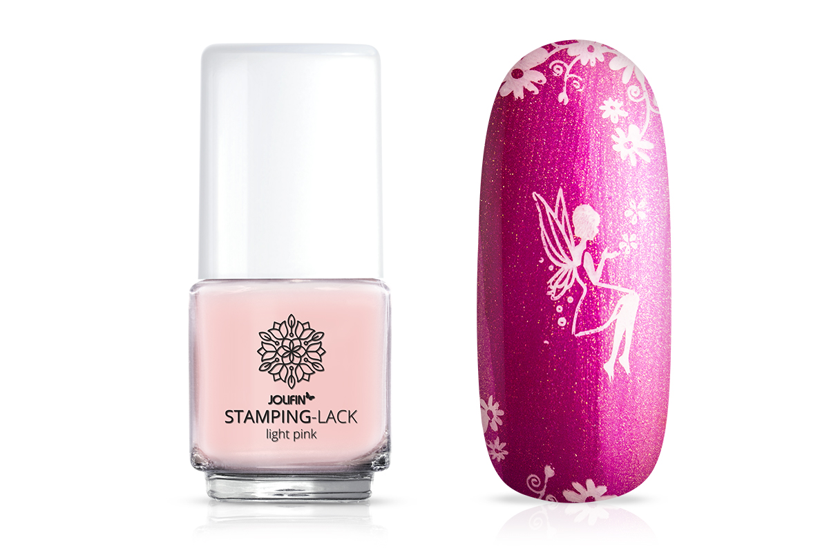 Jolifin Stamping Lacquer light pink 12ml