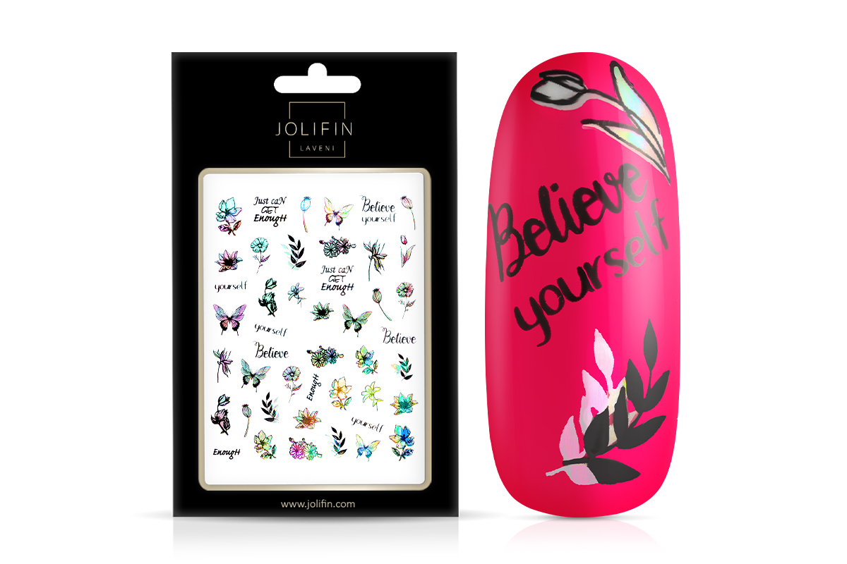 Jolifin LAVENI XL Sticker - Silver 31