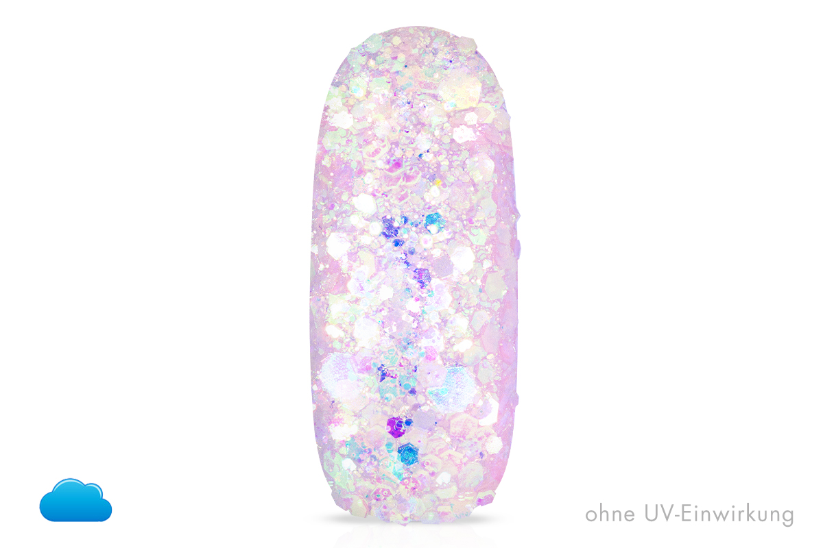 Jolifin LAVENI Solar Glitter - rosy-purple