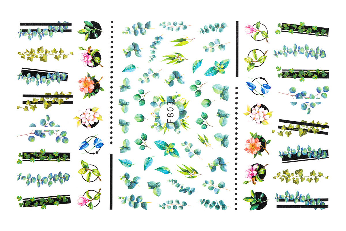 Jolifin LAVENI XL Sticker - Flowers Nr. 40