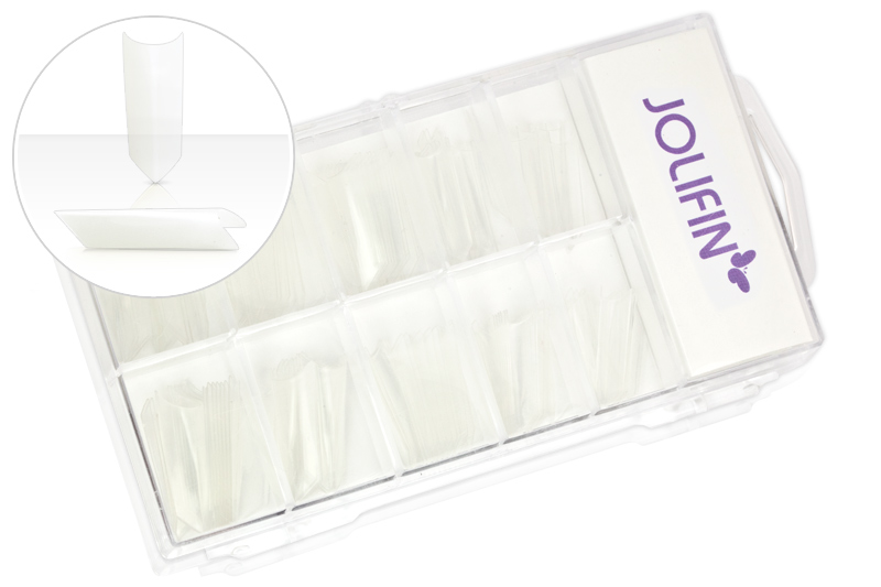 Jolifin 100er Tipbox Edge clear