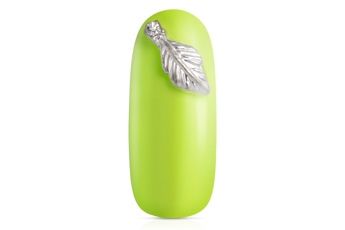 Jolifin Overlay - Feder silber mit Strass