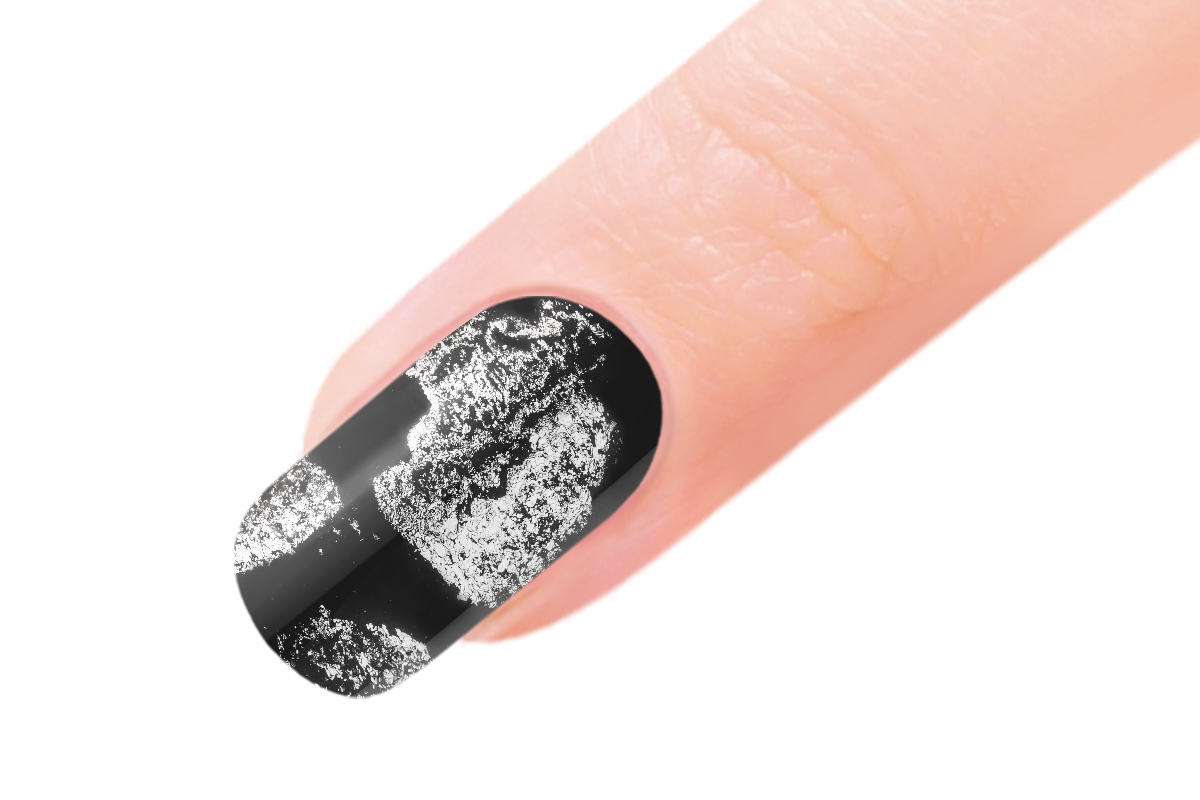 Jolifin Transfer Nagelfolie XL - Chrome silver