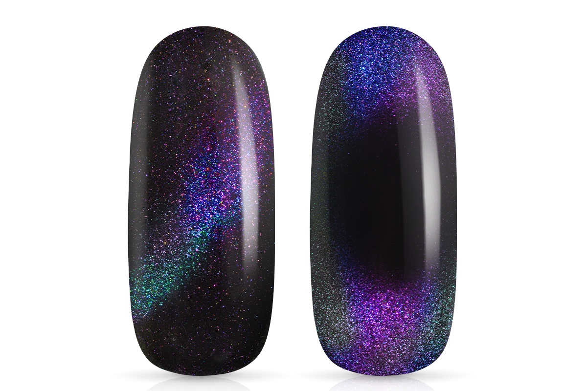 Jolifin LAVENI Shellac PeelOff - Cat-Eye 9D FlipFlop galaxy 10ml
