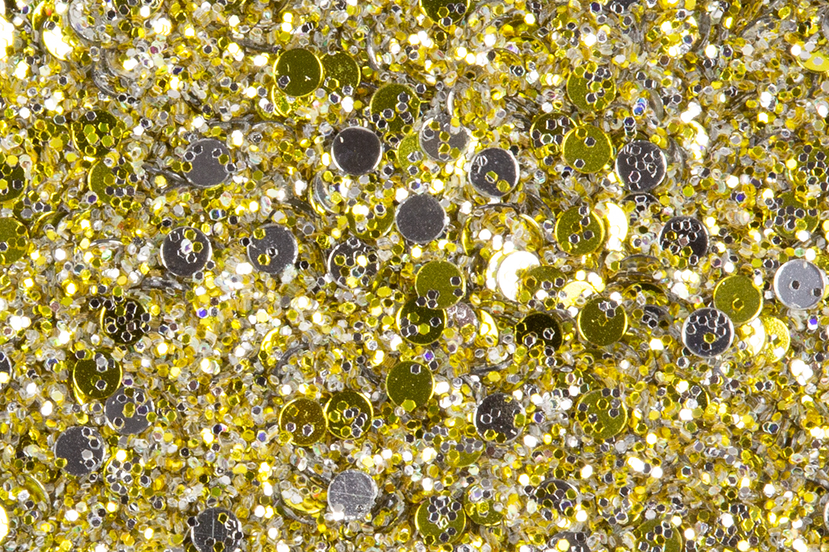 Jolifin LAVENI Sparkle Glitter - silver-gold