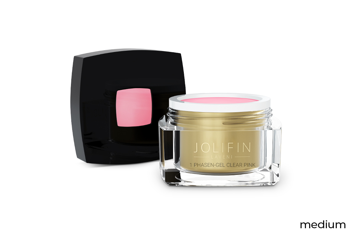 Jolifin LAVENI - 1Phasen-Gel clear pink standfest 15ml