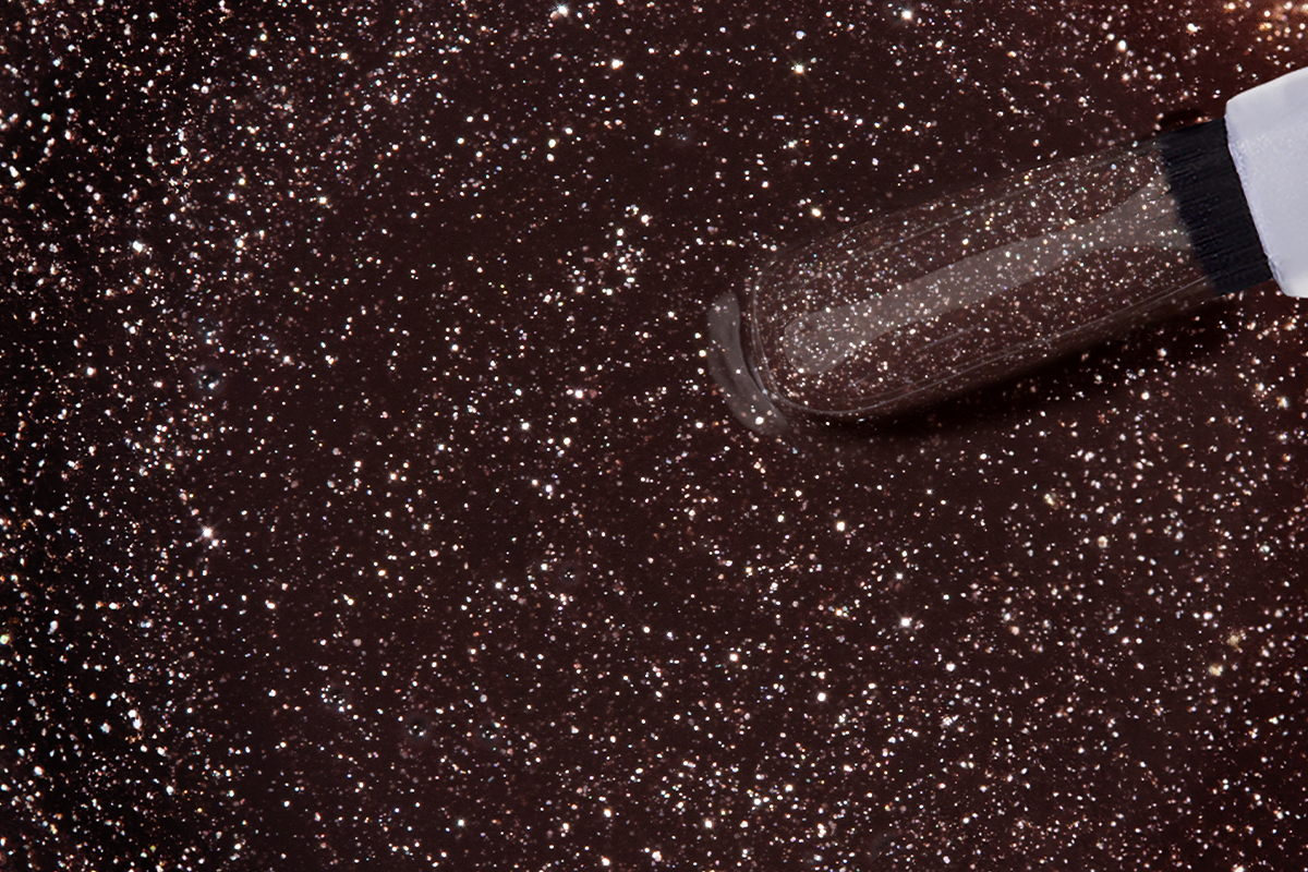 Jolifin LAVENI Shellac - Thermo nude-brown Glimmer 10ml