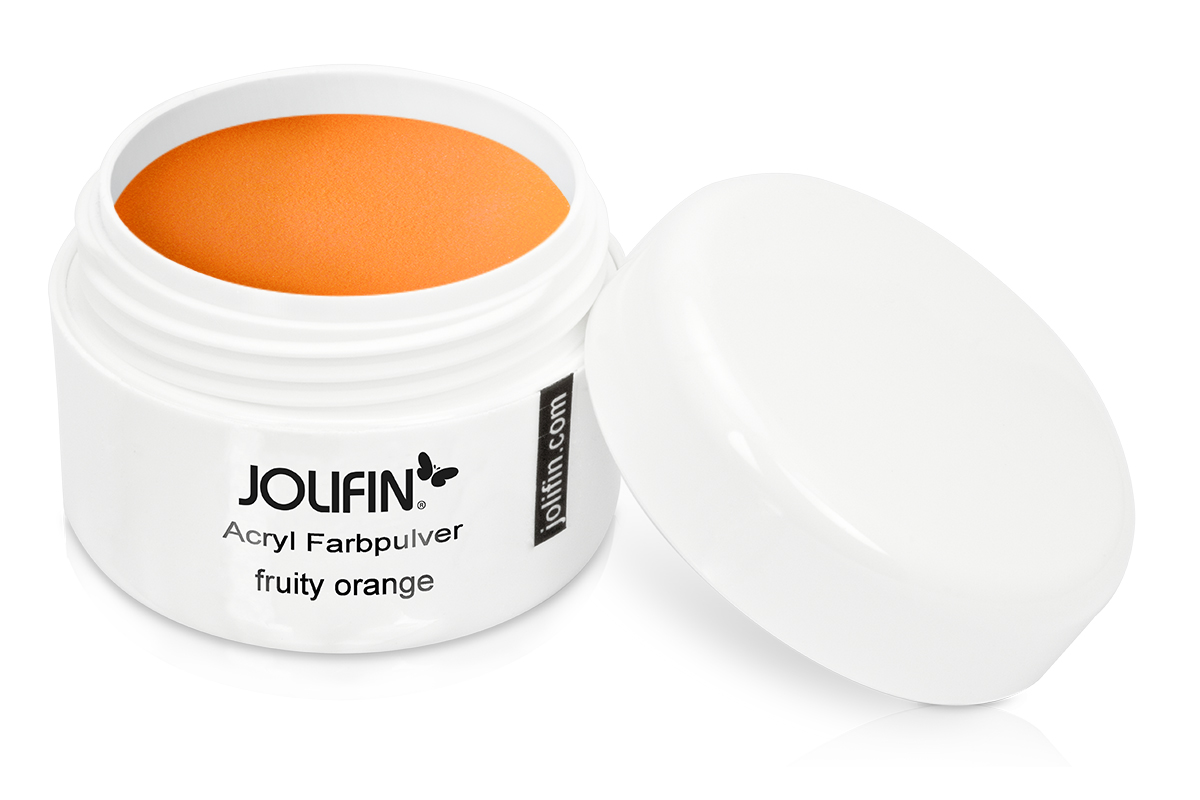 Jolifin Acryl Farbpulver - fruity orange 5g