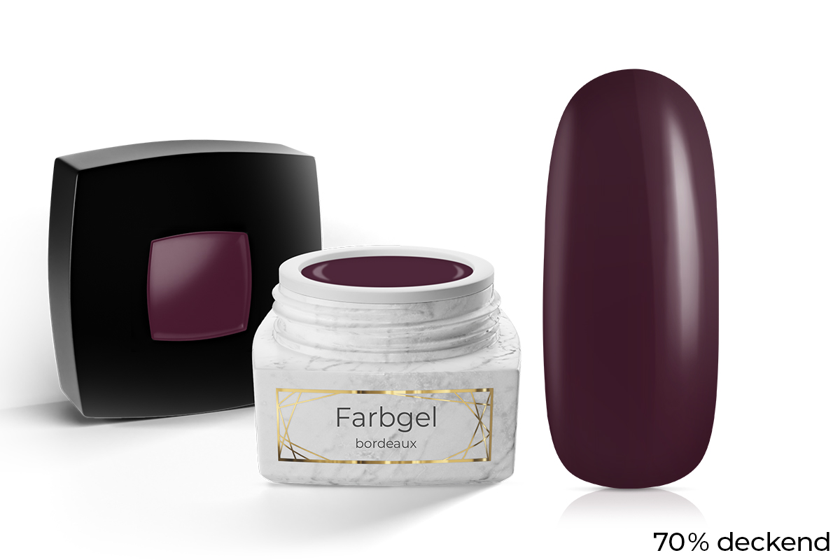 Jolifin LAVENI PRO Farbgel - bordeaux 5ml