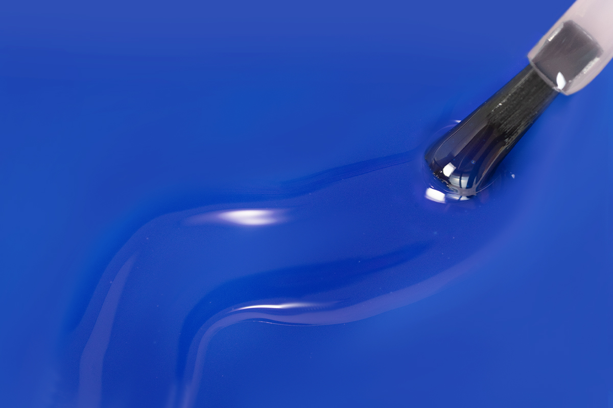 Jolifin LAVENI Shellac - Jelly Glas blue 10ml