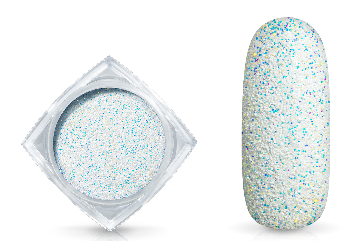 Jolifin LAVENI Sugar Pastell Glitter - white