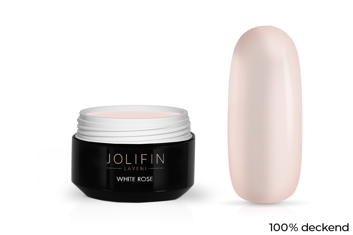 Jolifin LAVENI colour gel - white rose 5ml