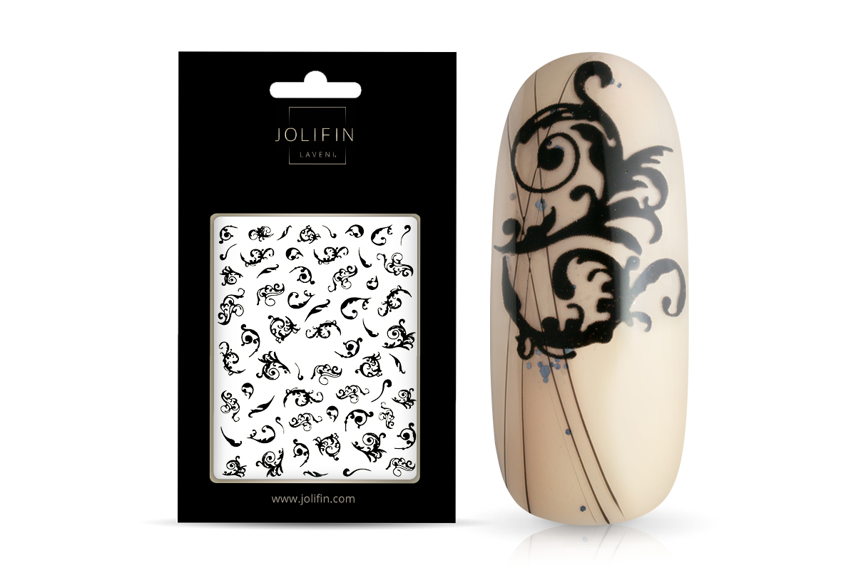 Jolifin LAVENI XL Sticker - black 21