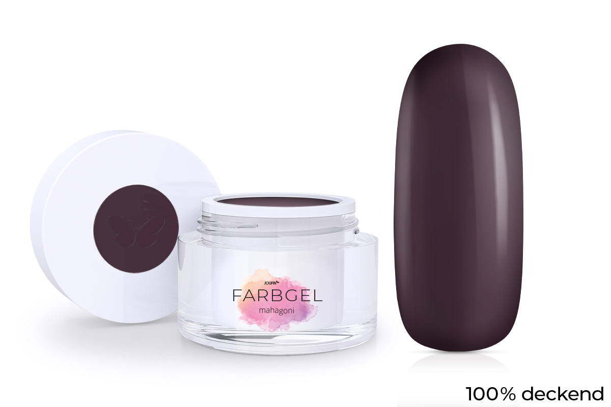 Jolifin Farbgel mahagoni 5ml Jolifin Farbgel mahagoni 5ml