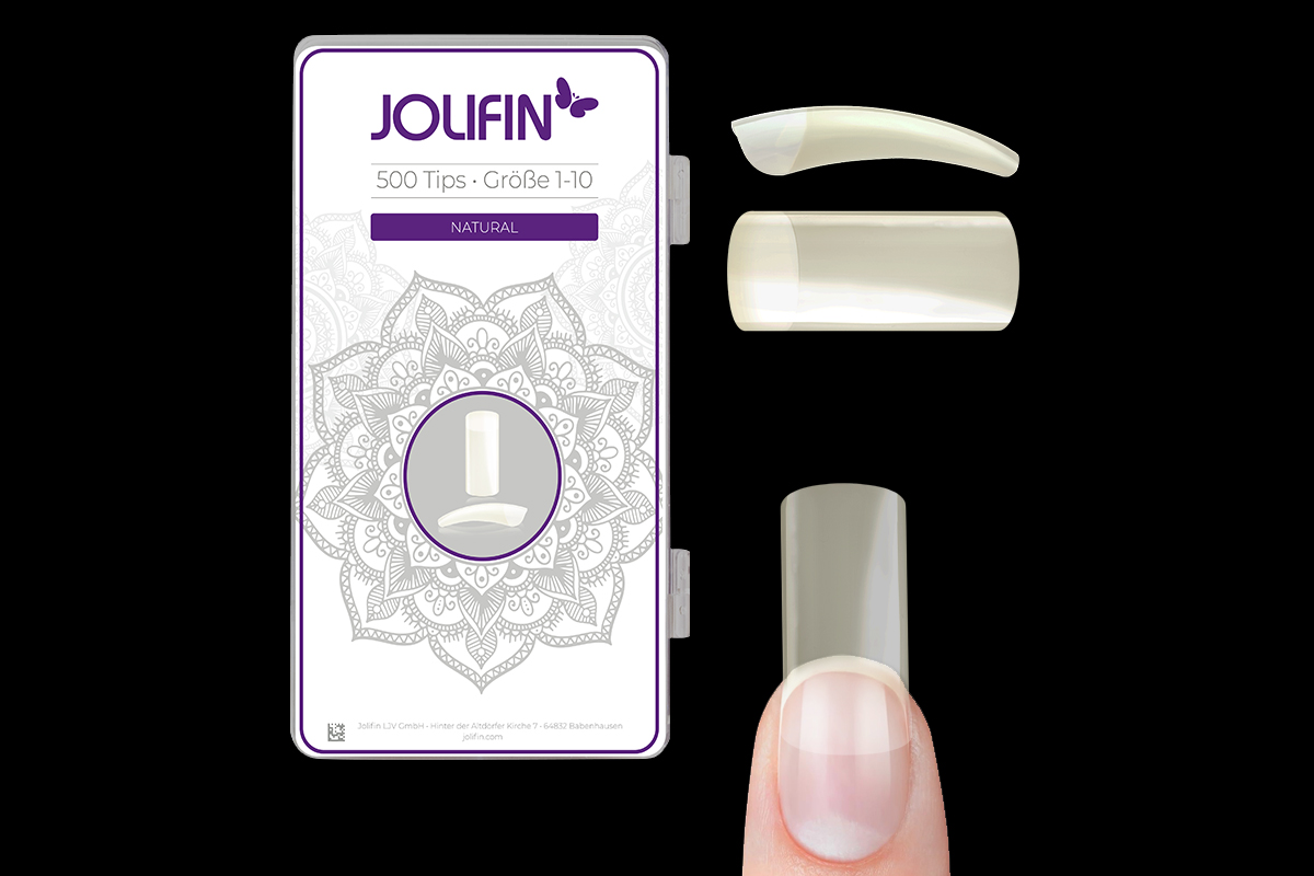 Jolifin NBA13 natural 500 tip box