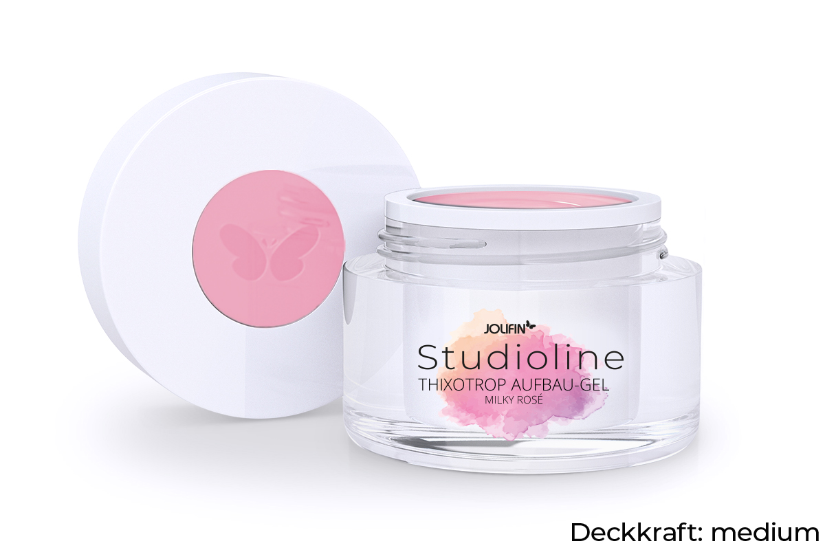 Jolifin Studioline - Thixotrope build-up gel milky rosé 15ml