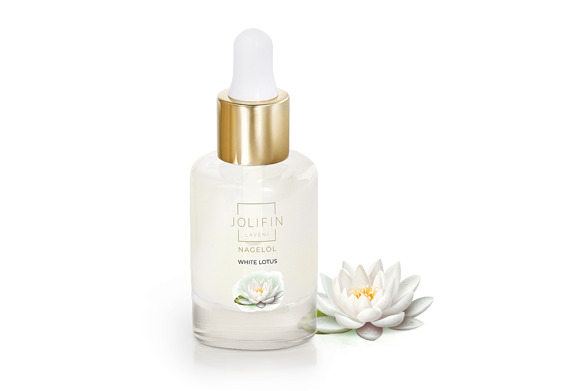 Jolifin LAVENI Nail Oil - white lotus 10ml