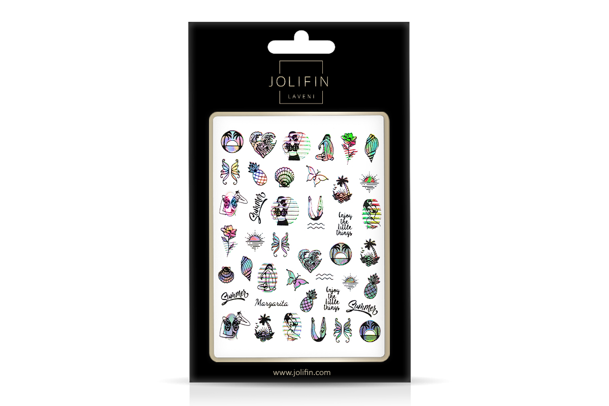 Jolifin LAVENI XL Sticker - Silver 30