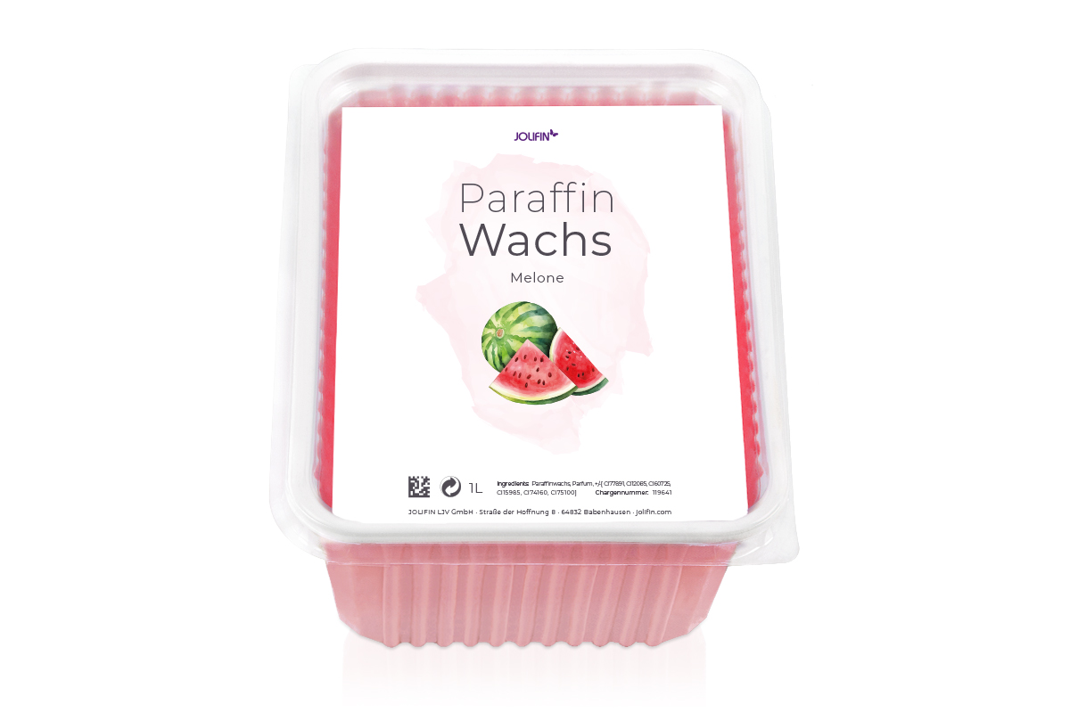 Jolifin Paraffin Wachsblock - Melone 1L
