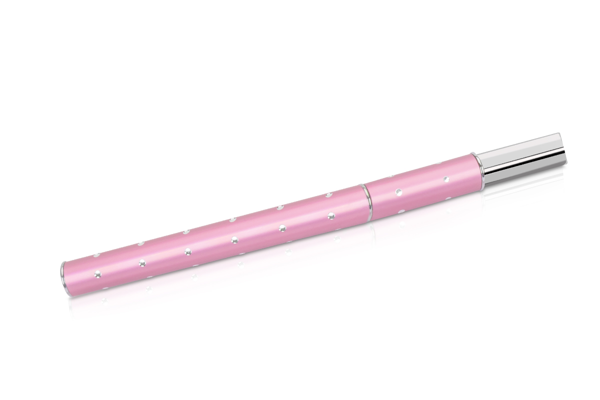 Jolifin Diamond Acrylic Brush rosy size 8