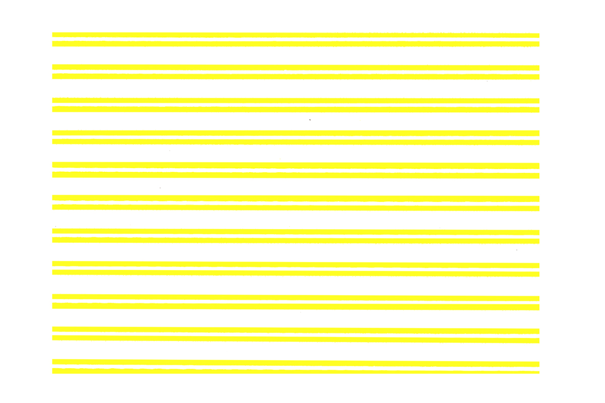 Jolifin LAVENI XL Sticker - Stripes neon-yellow flash