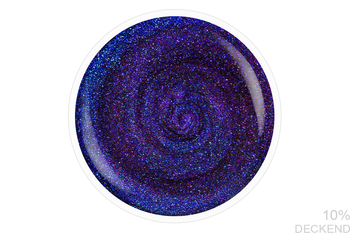 Jolifin LAVENI Shellac - Cat-Eye 5D FlipFlop purple & blue 10ml