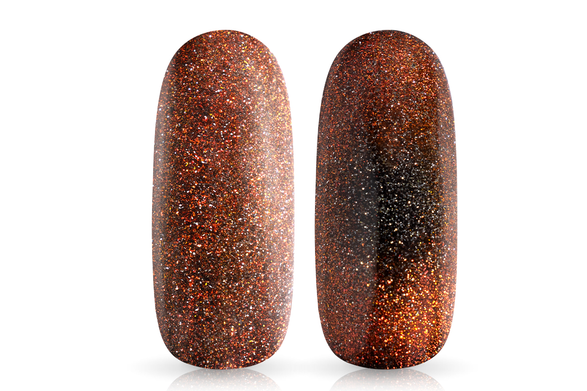 Jolifin LAVENI Shellac - Cat-Eye FlashOn mystic red 10ml