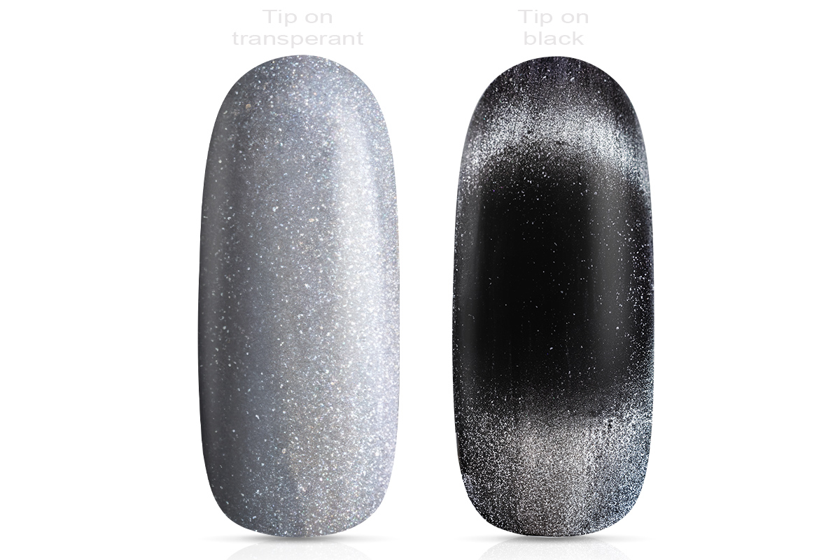 Jolifin Clear Cat-Eye Pigment - Satin silver