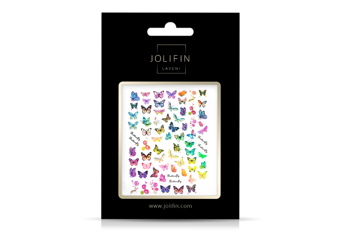 Jolifin LAVENI XL Sticker - Butterfly Hologramm Nr. 4