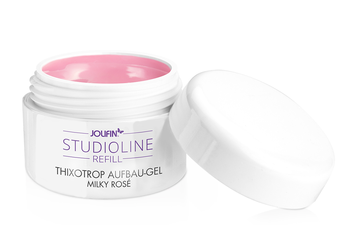 Jolifin Studioline Refill - Thixotrope build-up gel milky rosé 30ml