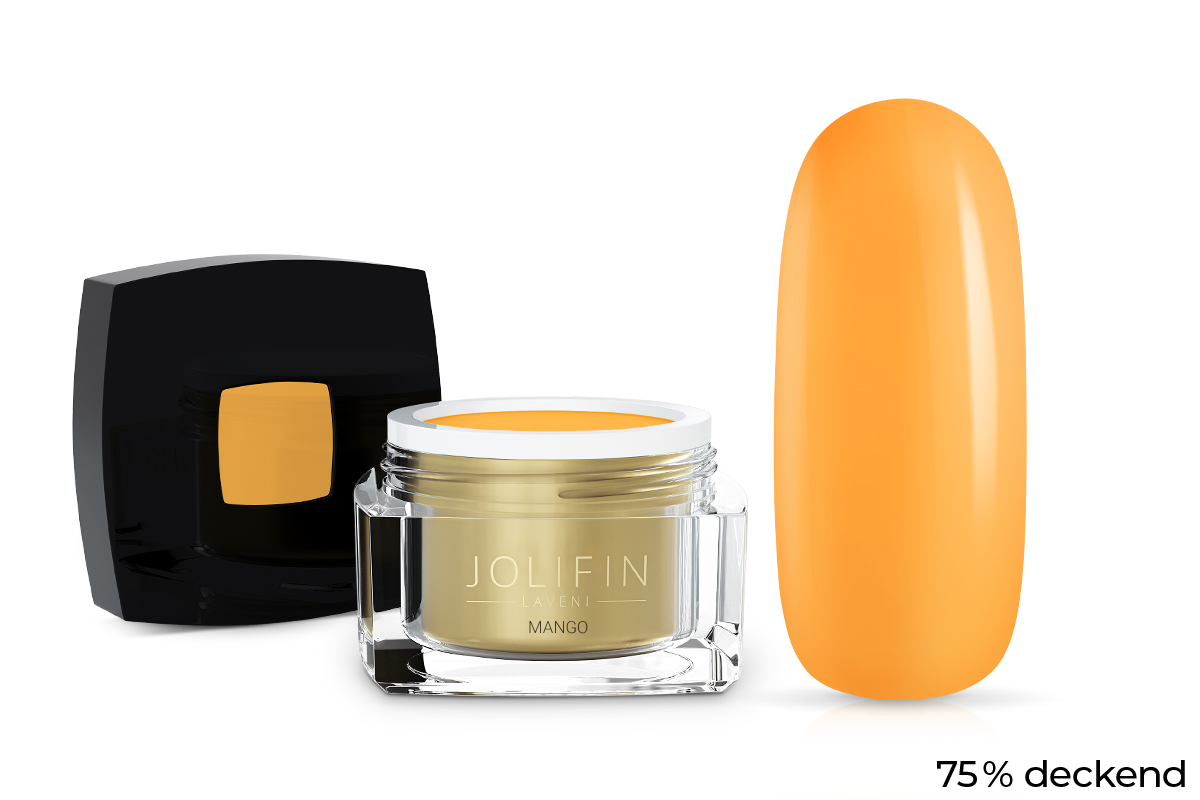 Jolifin LAVENI Farbgel - mango 5ml