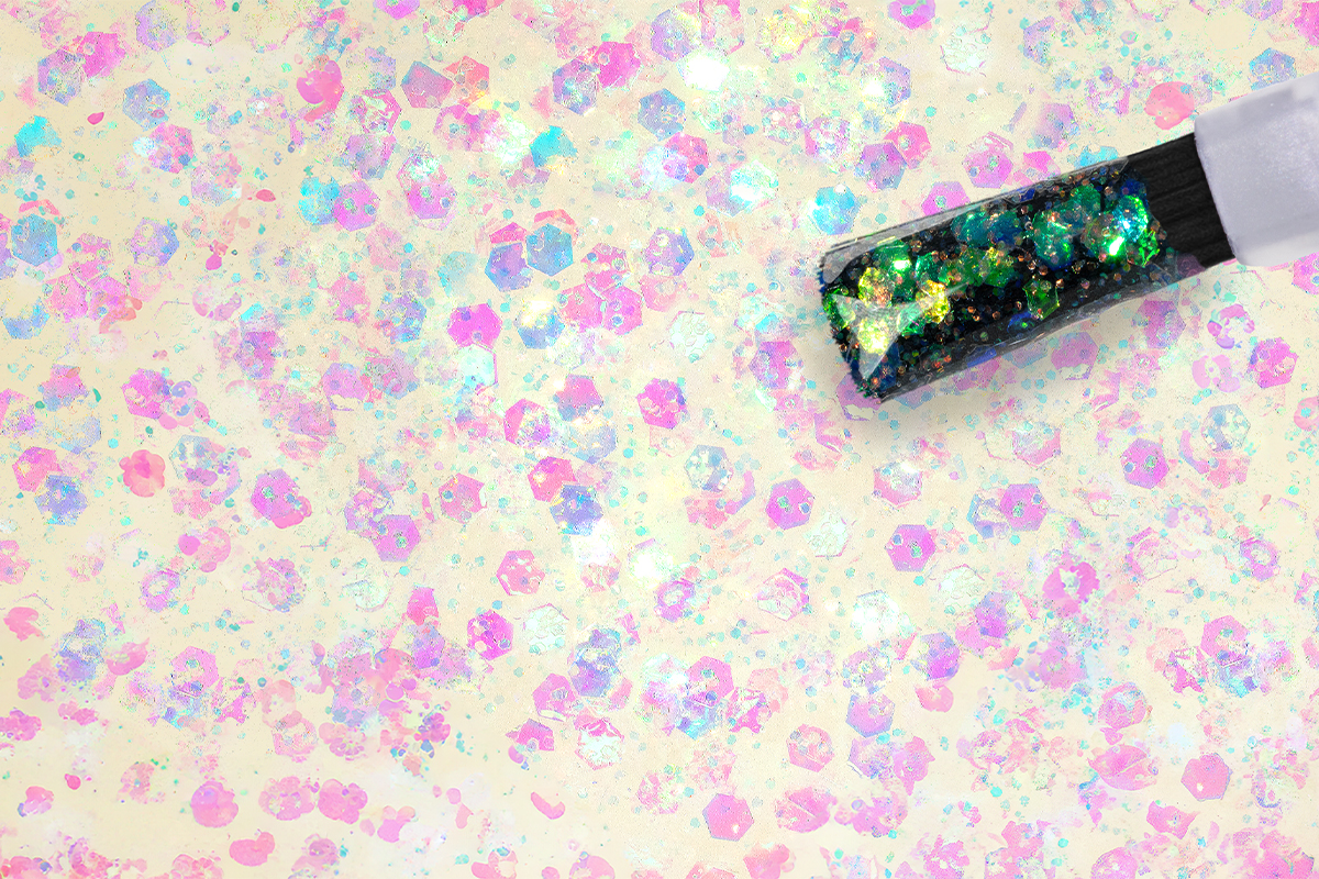 Jolifin LAVENI Shellac PeelOff - mermaid Glitter 10ml