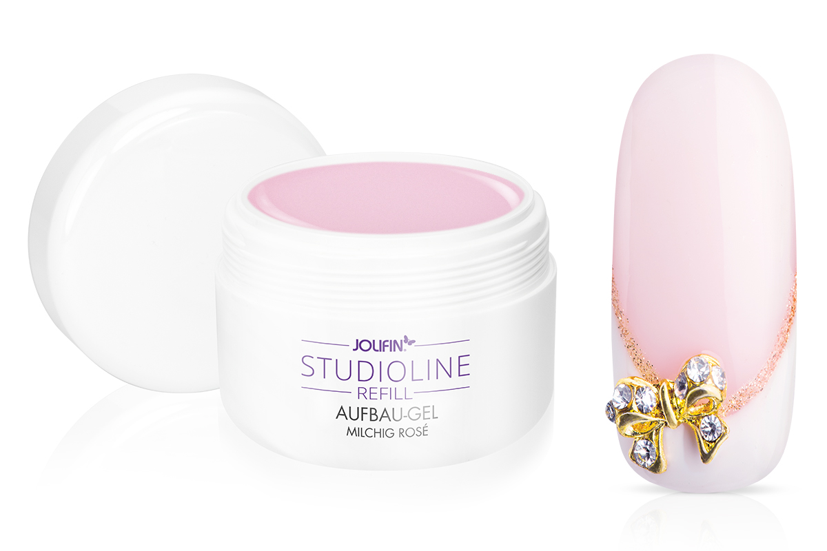 Jolifin Studioline Refill - build-up gel milky rosé 250ml