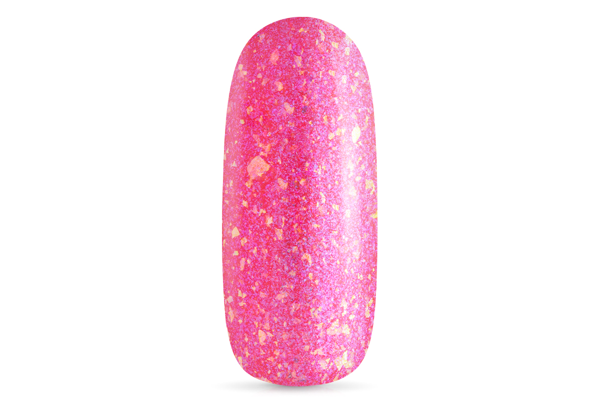 Jolifin LAVENI Shellac - magenta Glitterflakes 10ml
