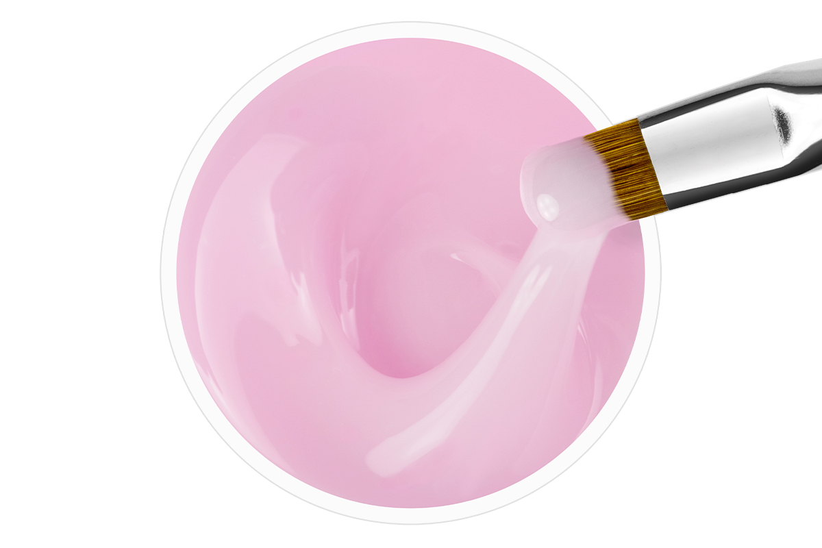 Jolifin LAVENI Refill - Aufbau-Gel extra dickviskos milky pink 250ml