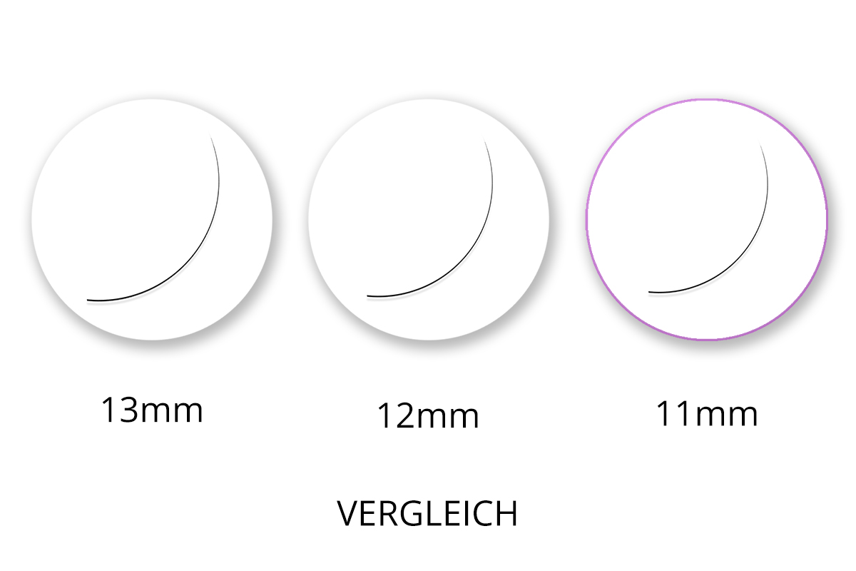 Jolifin Lashes - SingleBox 11mm - Volume C-Curl 0,05