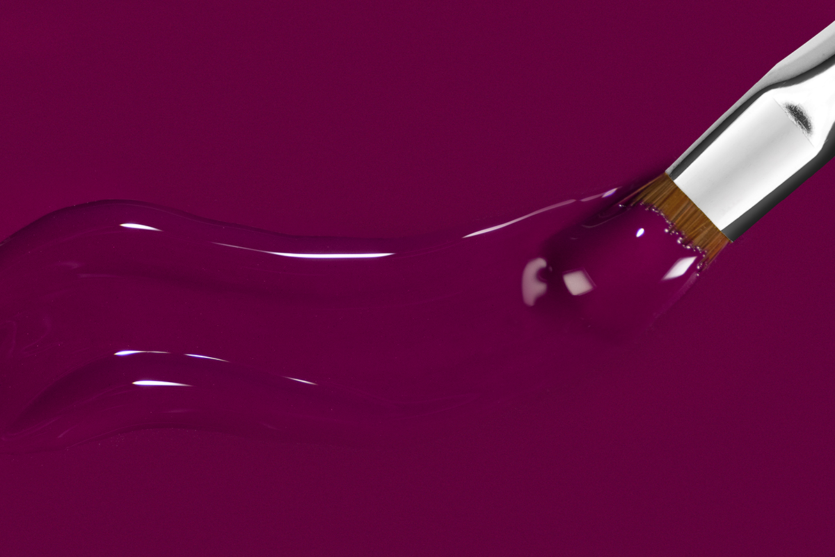 Jolifin LAVENI Farbgel - blackberry 5ml