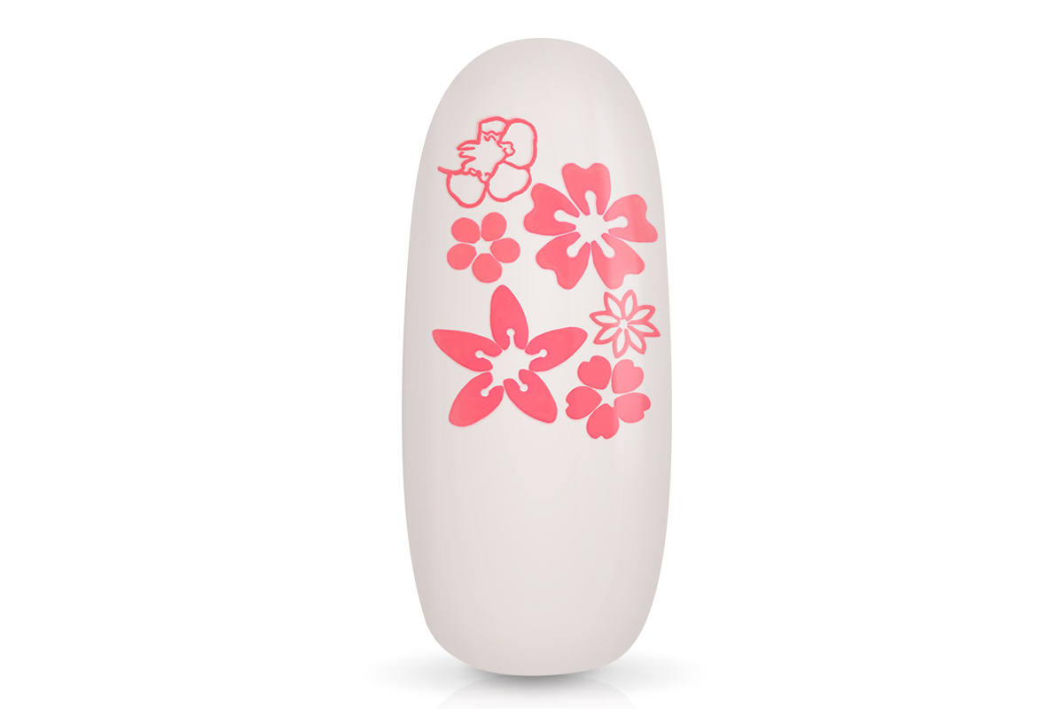 Jolifin silicone mould for dual tips - flowers