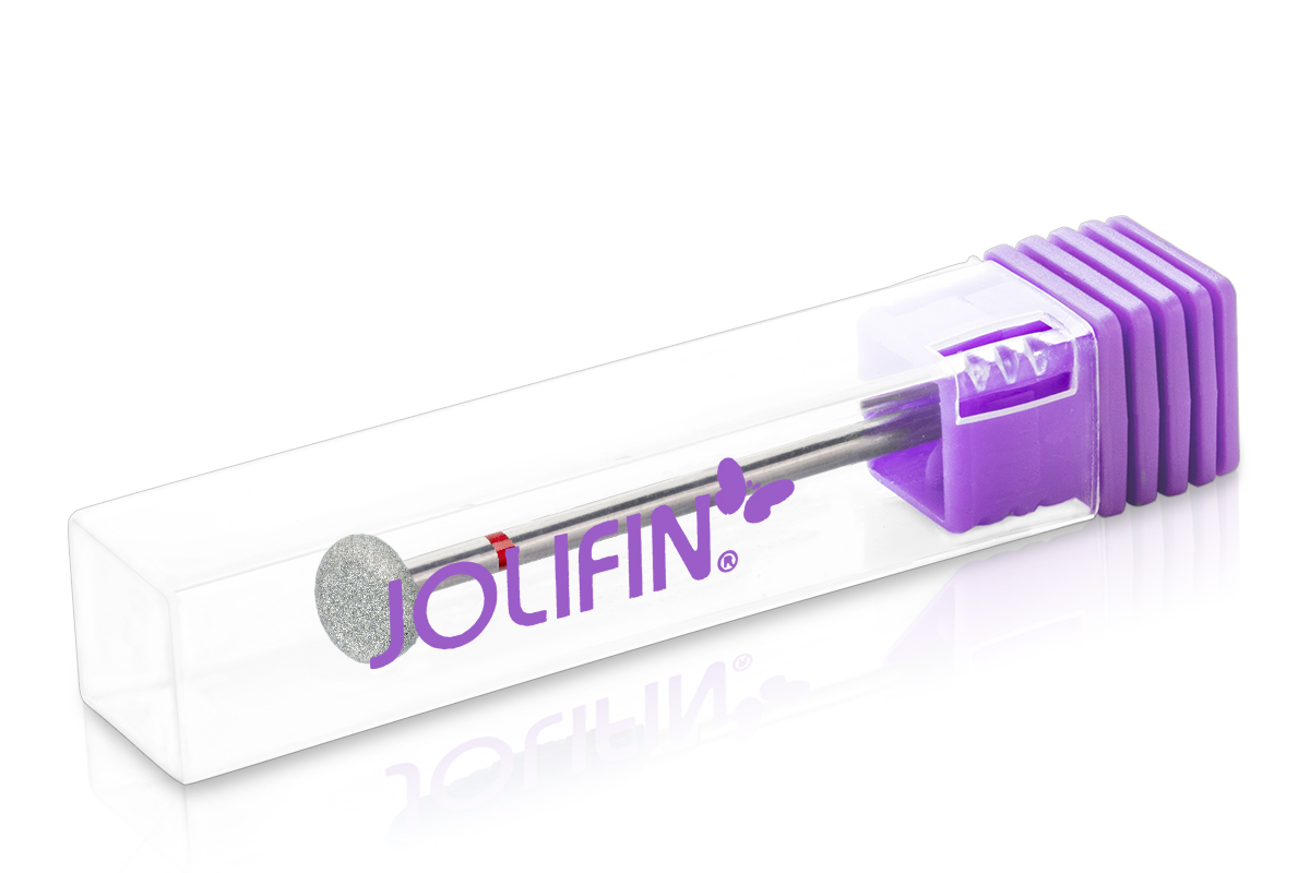 Jolifin Diamant Manikür-Bit - rund fein