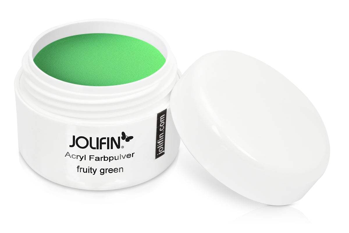 Jolifin Acryl Farbpulver - fruity green 5g