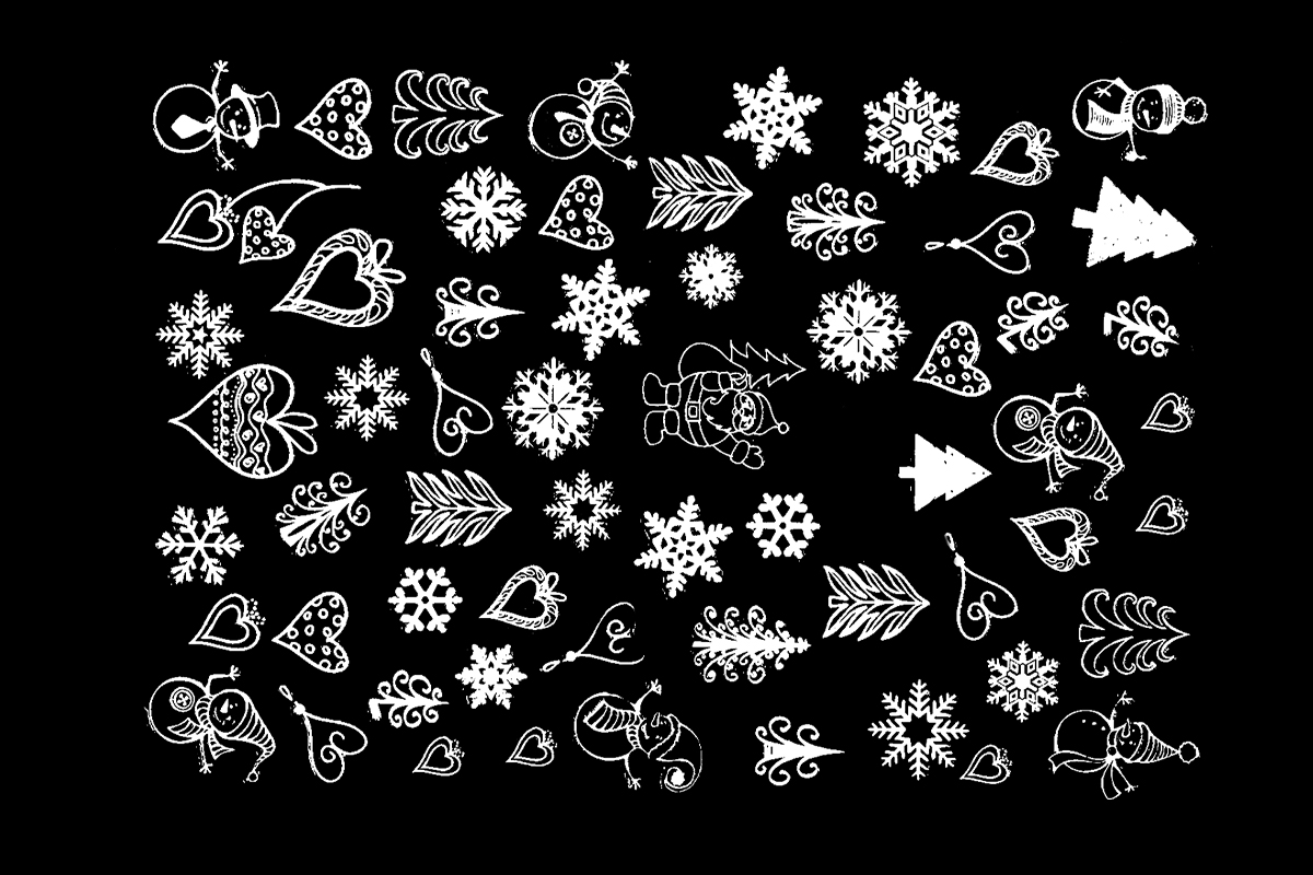 Jolifin Christmas Sticker - Nightshine Nr. 6