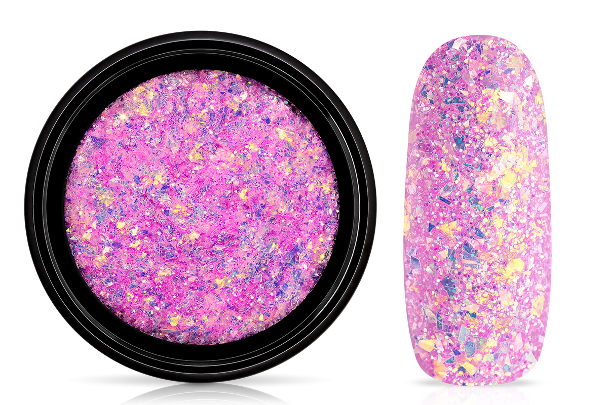 Jolifin LAVENI Mermaid Flakes Glitter - purple