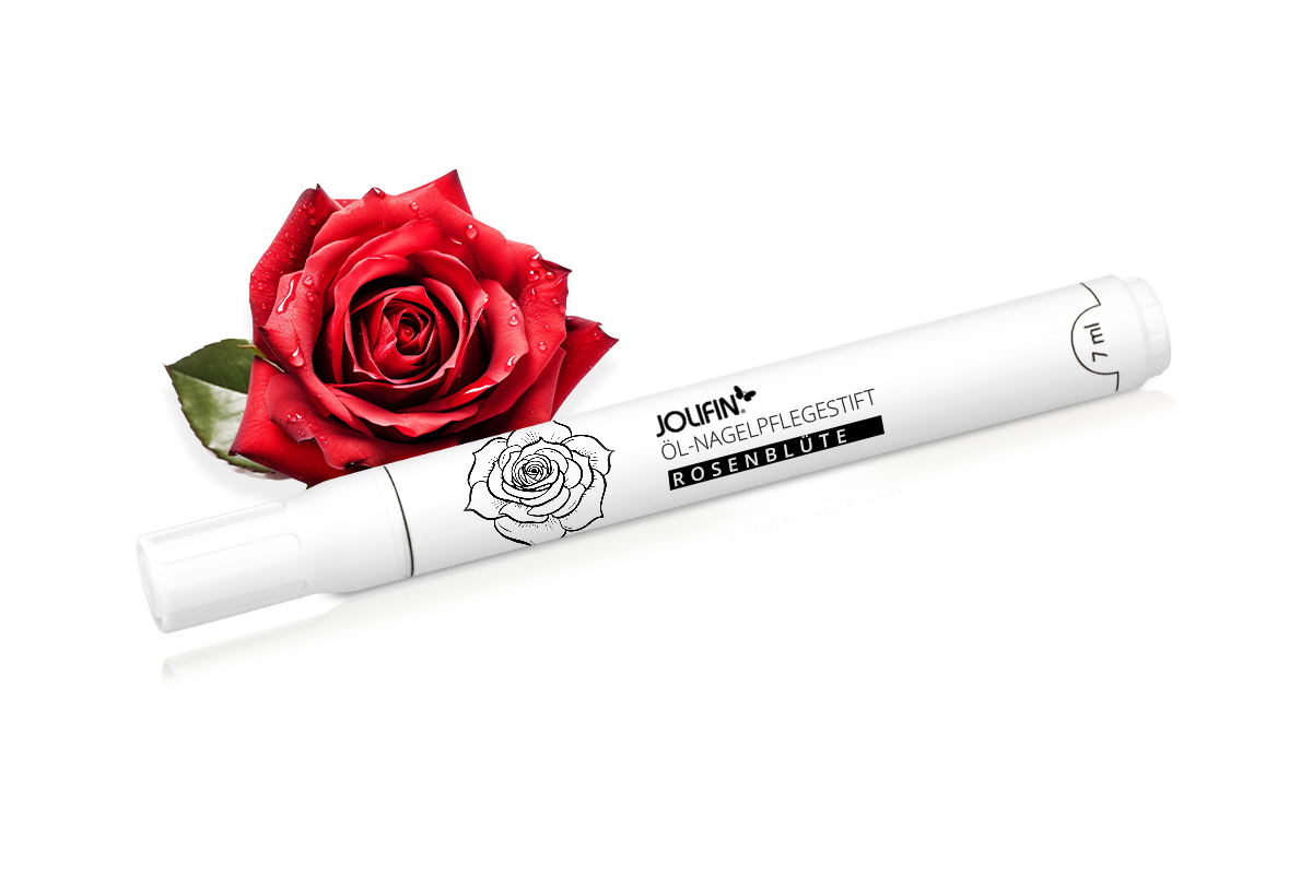 Jolifin Öl-Nagelpflegestift - Rosenblüte 7ml