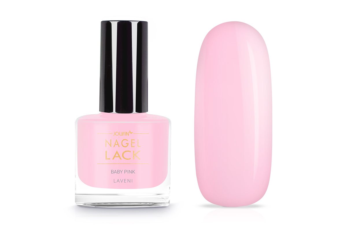 Jolifin LAVENI Nagellack - baby pink 9ml