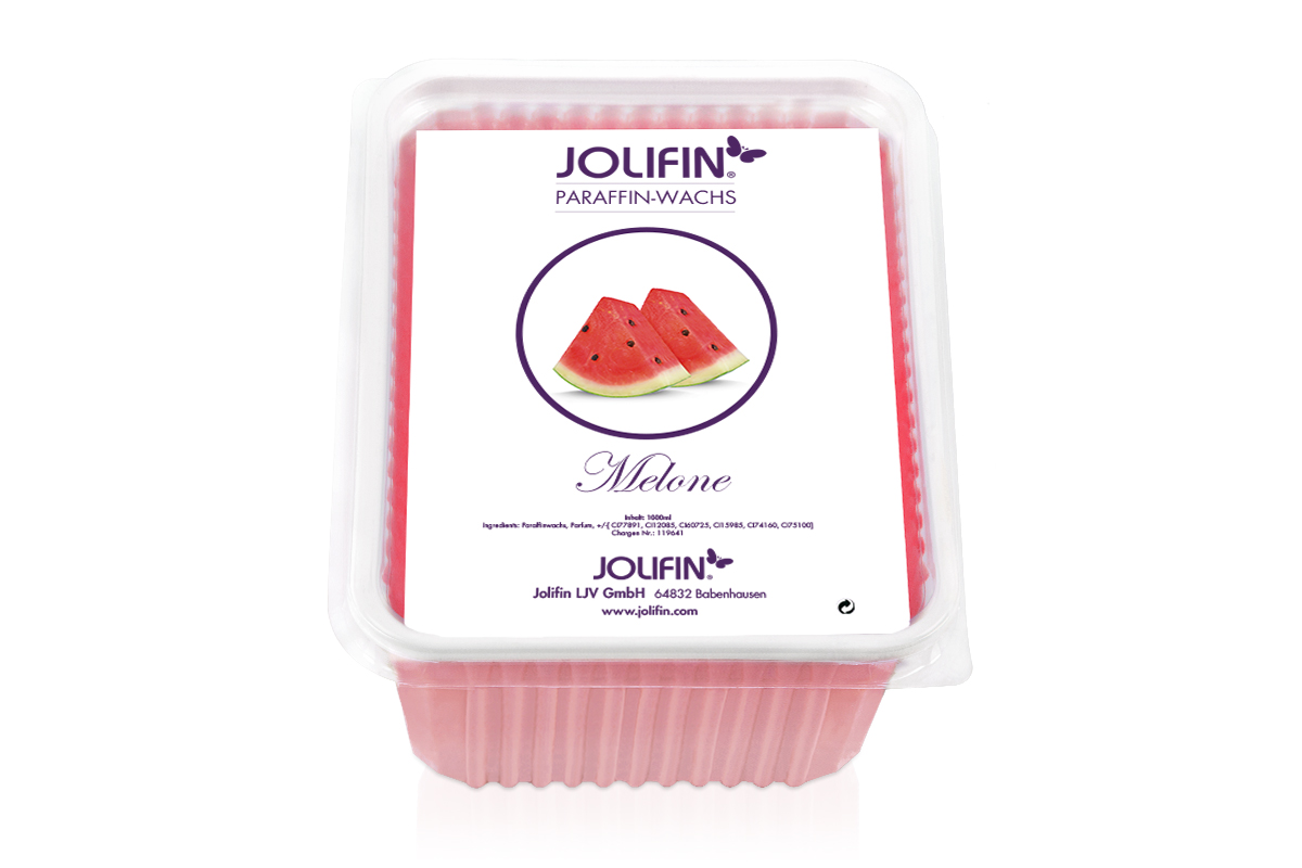 Jolifin Paraffin Wachsblock - Melone 1L