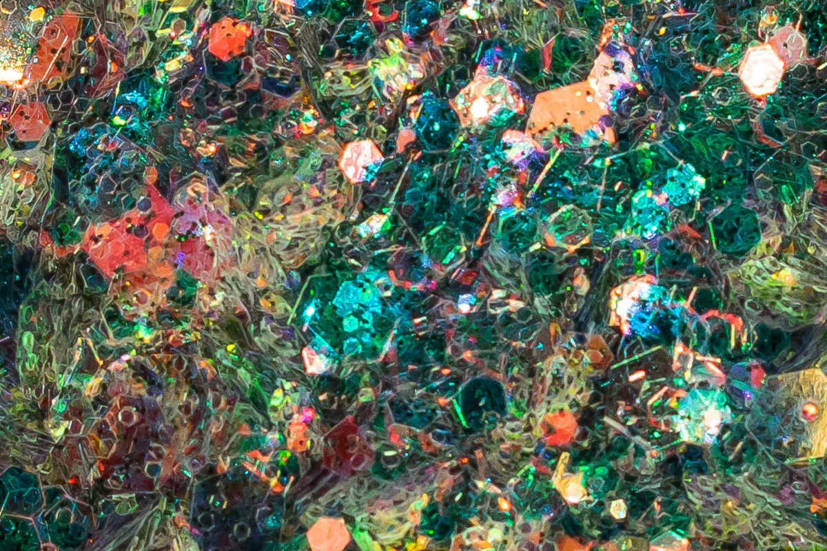 Jolifin LAVENI Mermaid Glitter - petrol forest