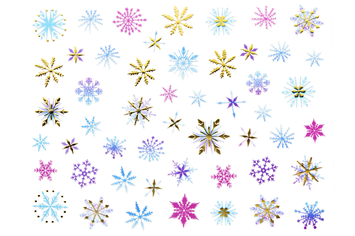 Jolifin LAVENI XL Sticker - Metallic Christmas No. 1